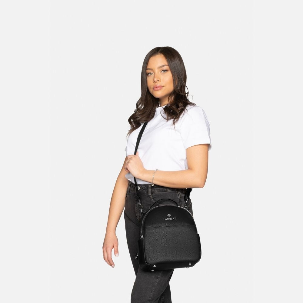 Lambert - The Charlie 3-in-1 Handbag - all things being eco chilliwack - Canadian designed vegan purses - cruelty free fashion -  can be worn as a crossbody bag