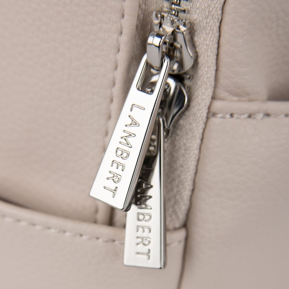 Lambert - The Charlie 3-in-1 Handbag - all things being eco chilliwack - Canadian designed vegan purses - cruelty free fashion - zipper detail