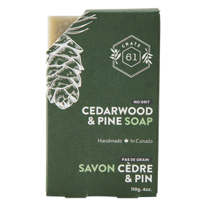 CRATE 61 - Cedarwood & Pine Soap Plant Based Soap Bar