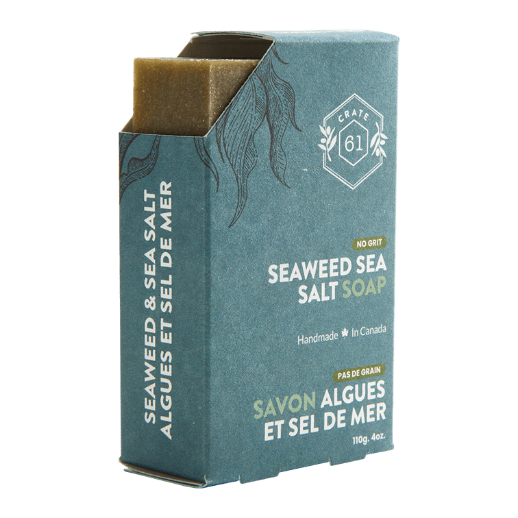 CRATE 61 - Seaweed & Sea Salt Plant Based Soap Bar