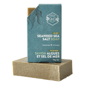 CRATE 61 - Seaweed & Sea Salt Plant Based Soap Bar