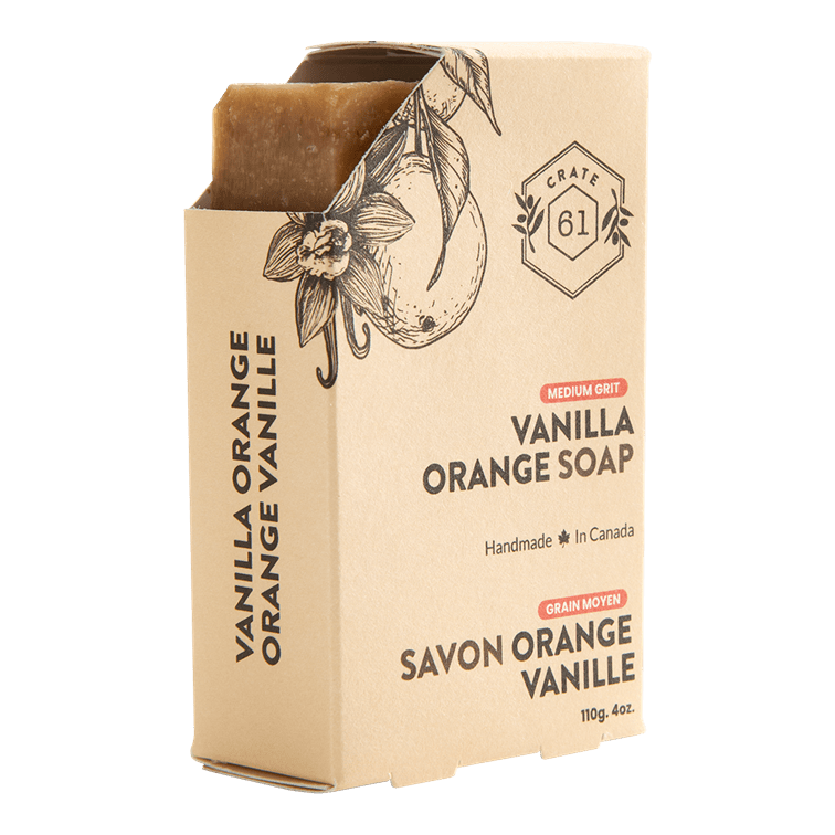 CRATE 61 - Vanilla Orange Plant Based Soap Bar