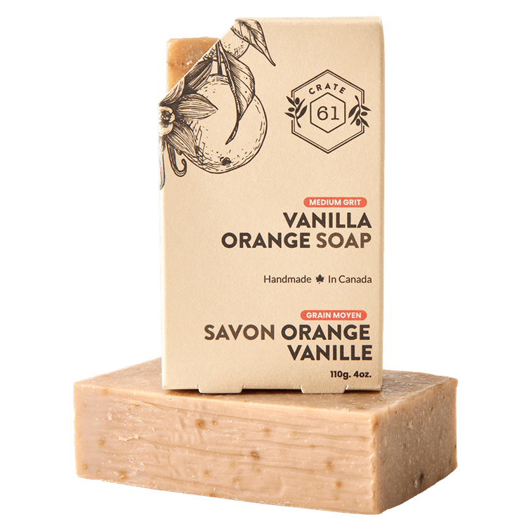 CRATE 61 - Vanilla Orange Plant Based Soap Bar