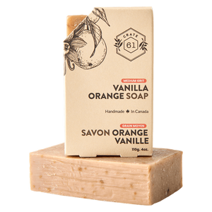 CRATE 61 - Vanilla Orange Plant Based Soap Bar