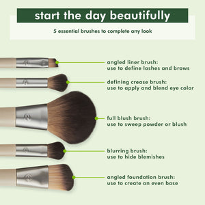 EcoTools - Start The Day Beautifully Makeup Brush Set