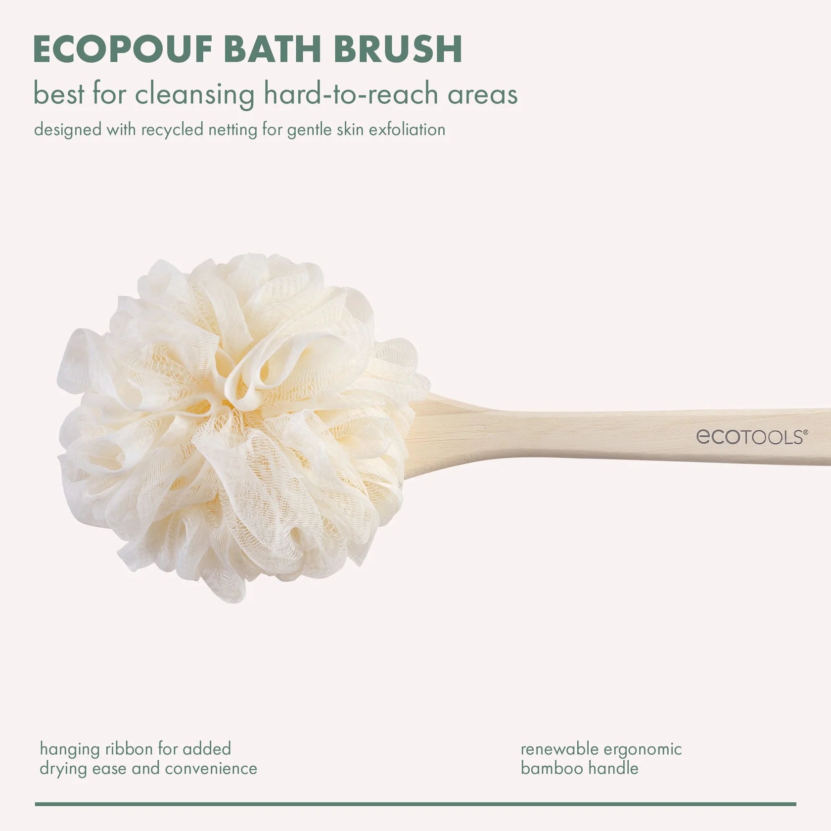 Eco Tools - EcoPouf Bath Brush