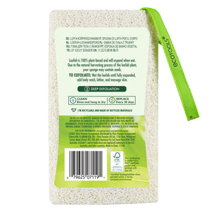 EcoTools - Loofah body sponge - all things being eco - chilliwack - vegan, biodegradable, 100% recyclable