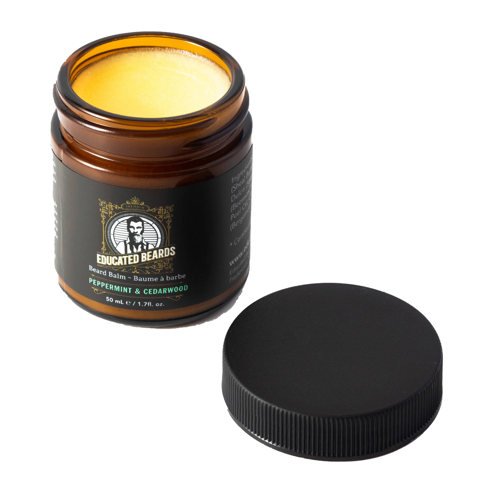 Educated Beards - Peppermint & Cedarwood Beard Balm - all things being eco - chilliwack