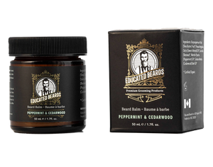 Educated Beards - Peppermint & Cedarwood Beard Balm - all things being eco 