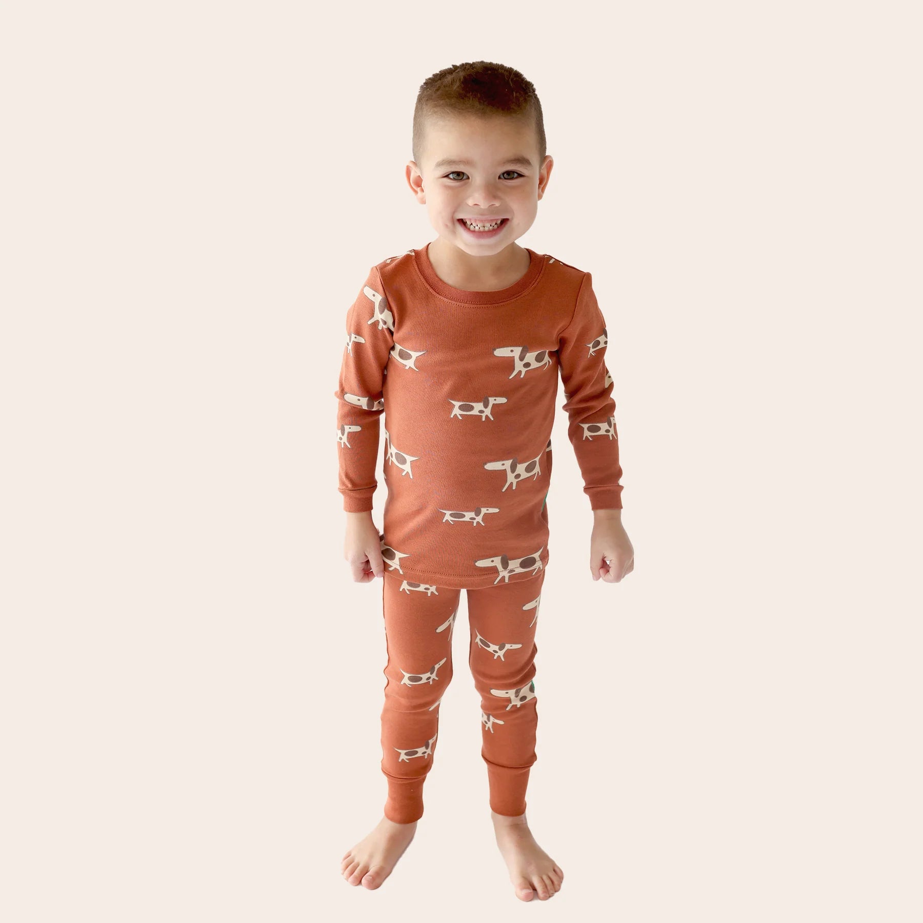 Parade Organics -  Organic Cotton Signature Print 'My Jammies' Kids Pajamas