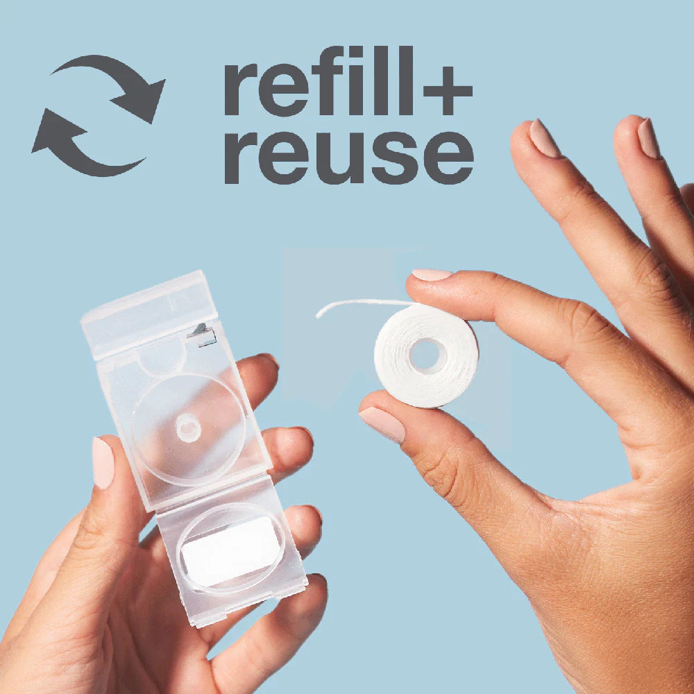 Davids - Hydroxi Expanding Dental Floss + Floss Refill