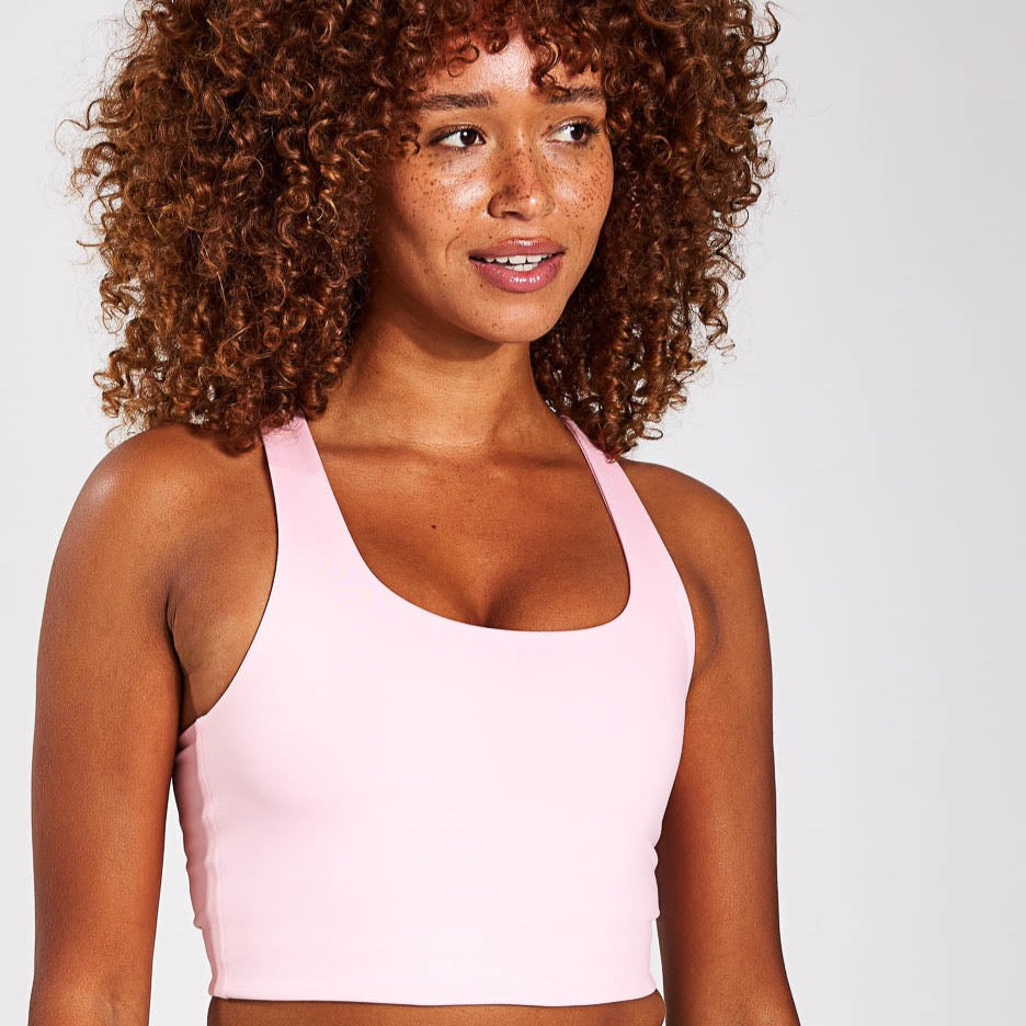 Girlfriend Collective - RPET Paloma Bra Candy Pink – All Things