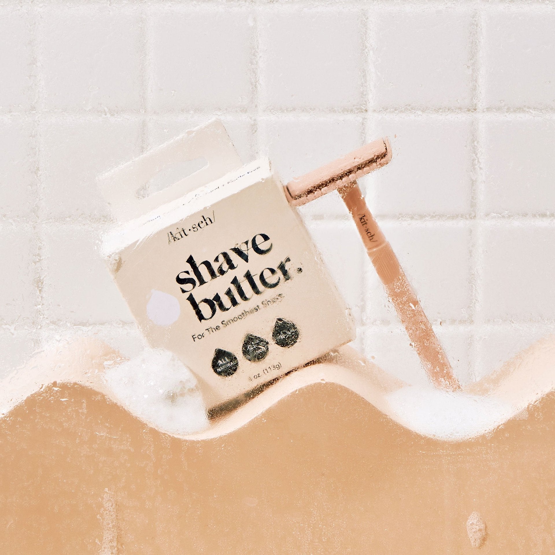 Kitsch - Solid Shave Butter - all things being eco chilliwack - natural skincare and cosmetics