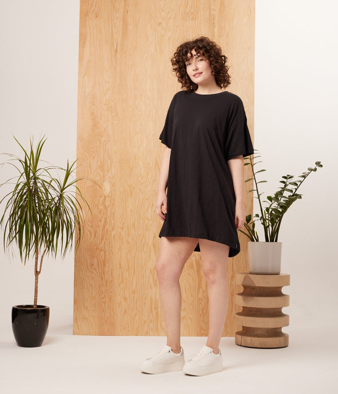 Known Supply - Wyatt Shirt Dress - all things being eco chilliwack canada
