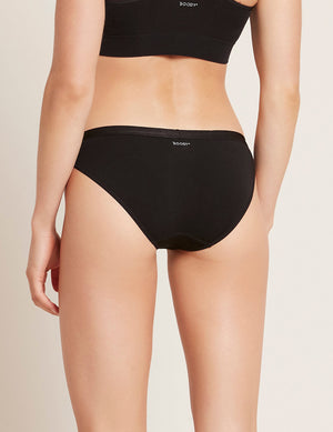 Calvin Klein Women's Pure Ribbed Cheeky Bikini Panty, Black, M at   Women's Clothing store