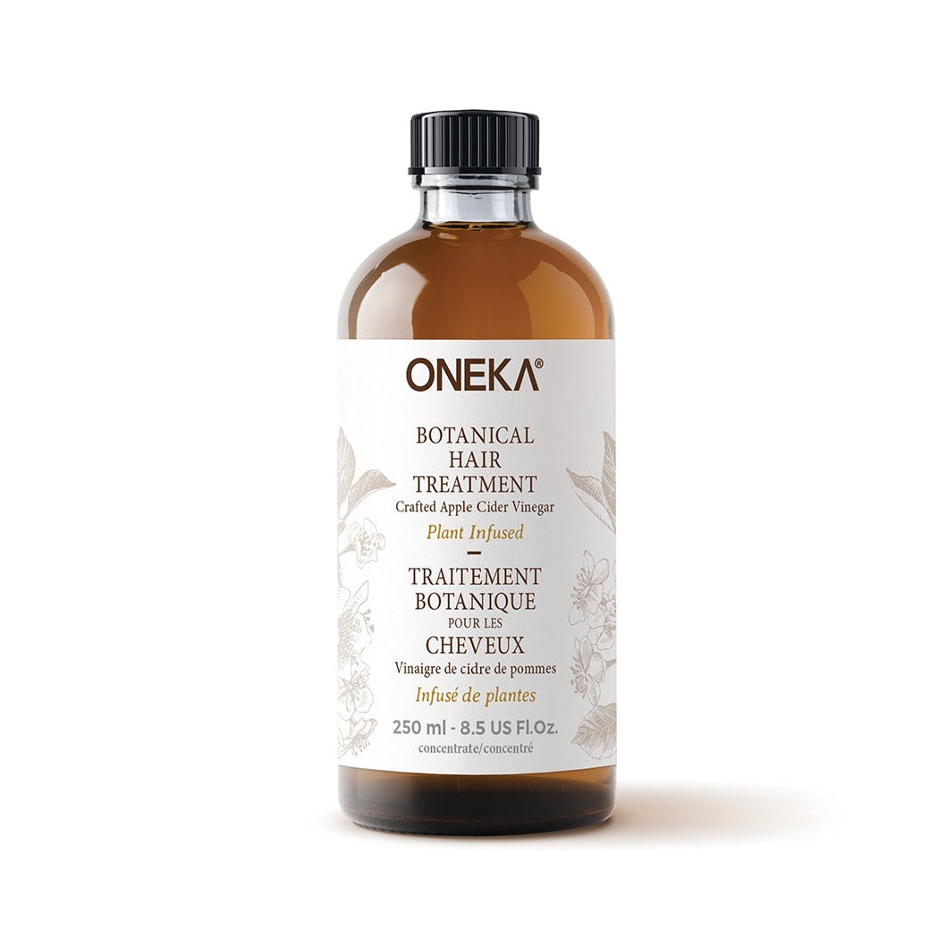 oneka - botanical hair treatment - all things being eco chilliwack - made in canada - natural hair treatment 