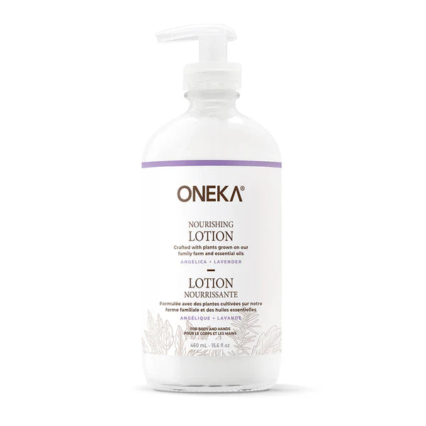 Oneka - Angelica and Lavender Nourishing Lotion