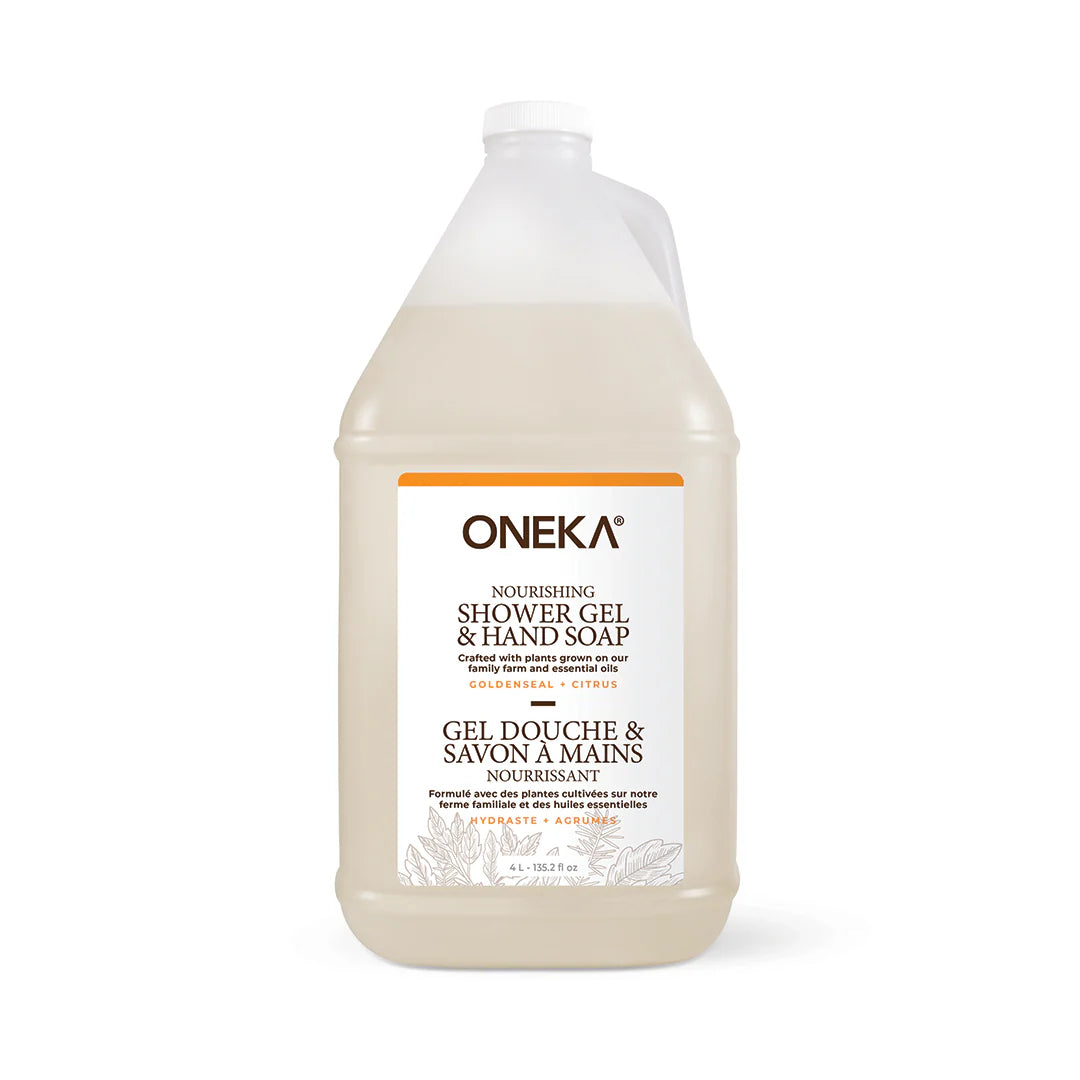Oneka - Goldenseal Citrus Shower Gel & Hand Soap - Refill