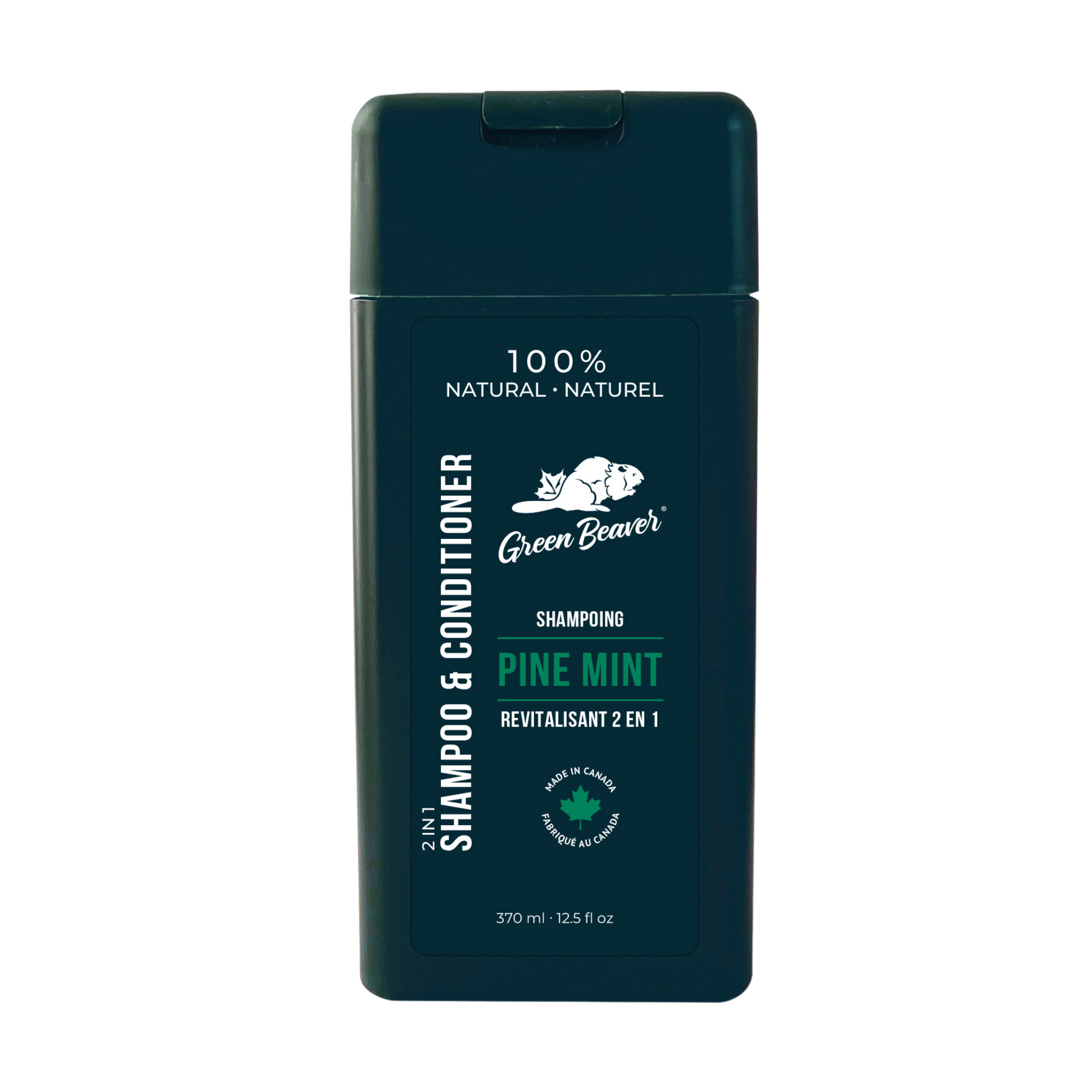 green beaver company - pine mint shampoo & conditioner - all things being eco chilliwack - all natural - cruelty free - canadian product