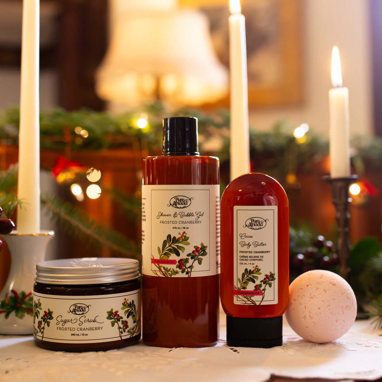 Pure Anada - Frosted Cranberry Home Spa Oasis