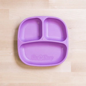 Re-Play - Divided Plate - all things being eco chilliwack canada - kids clothing and accessories store - purple