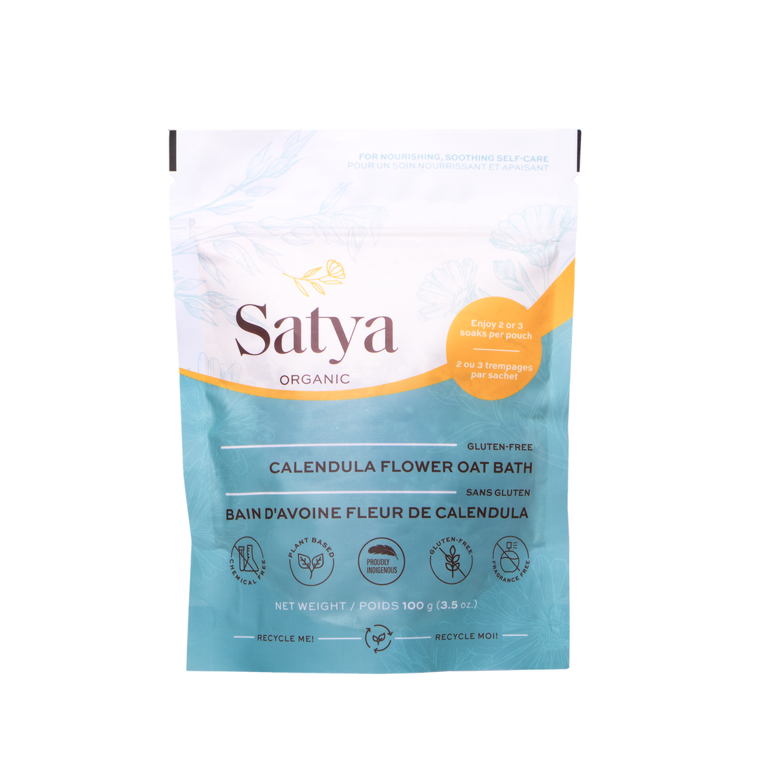 Satya - Gluten-Free Calendula Flower Oat Bath