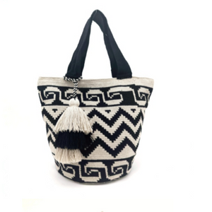 Woven Wildly - Wayuu Tote Eclipse Mochila