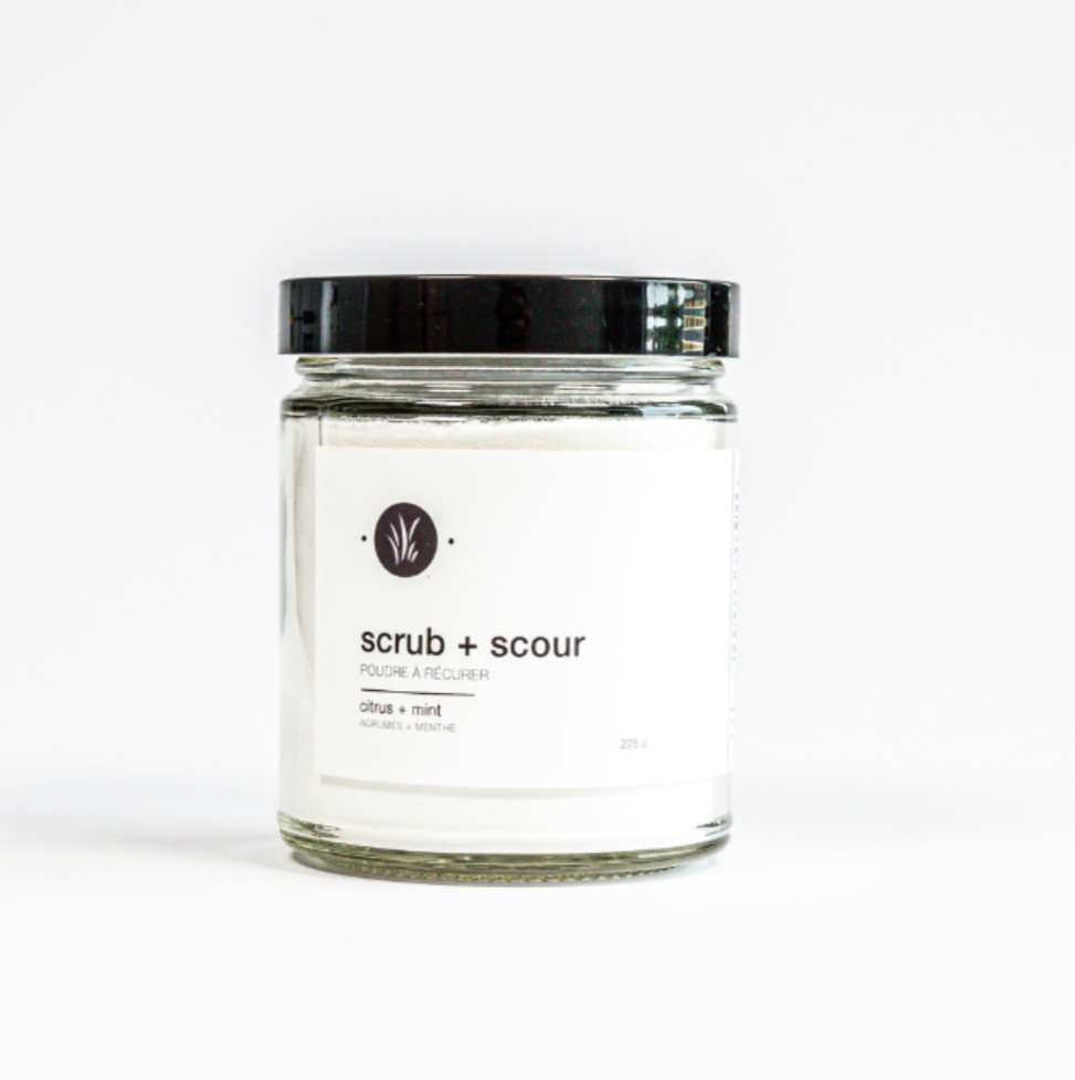 All Things Jill - Bulk Citrus Mint Scrub + Scour