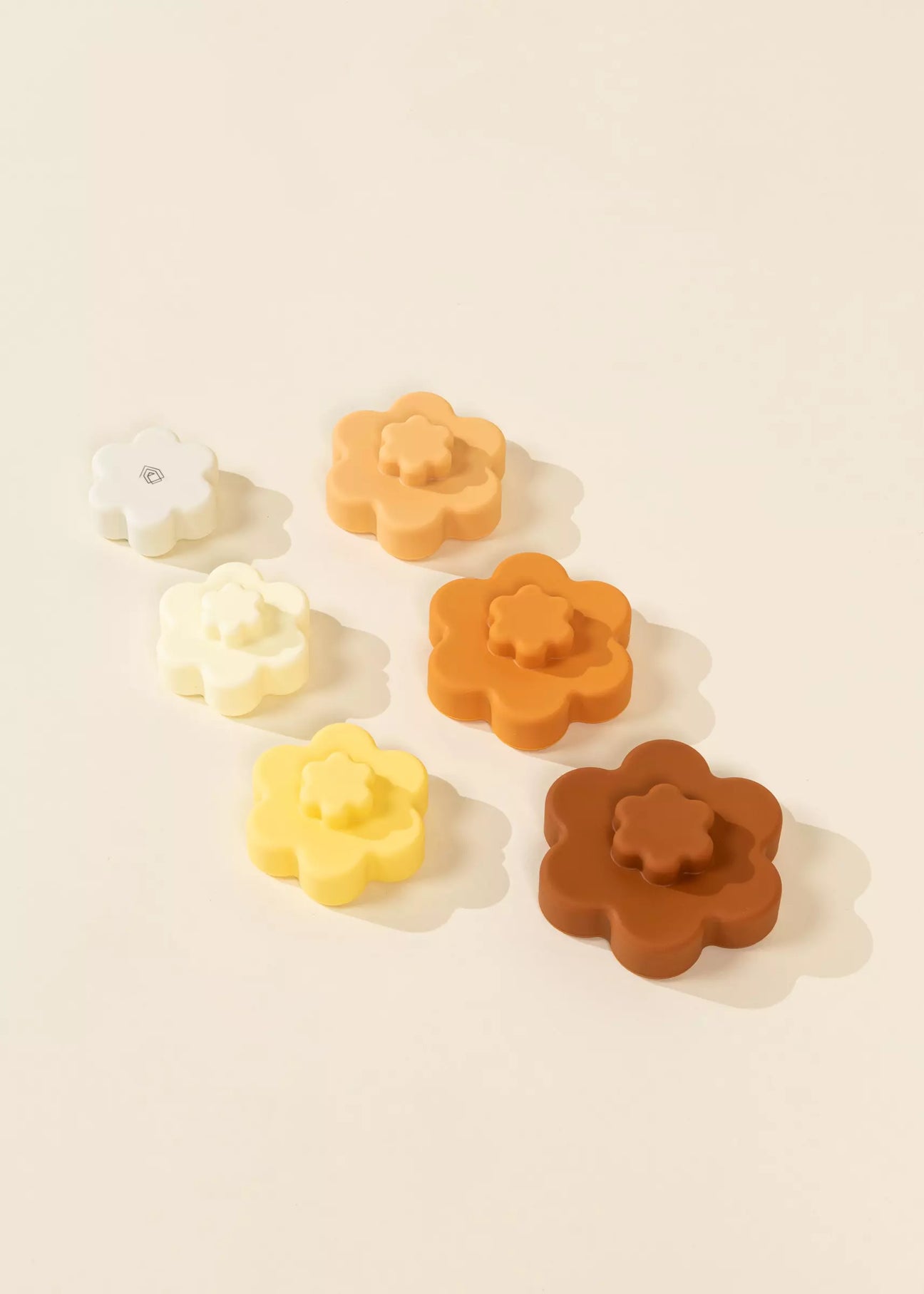 Coco Village - Set of 6 Stackable Silicone Flowers