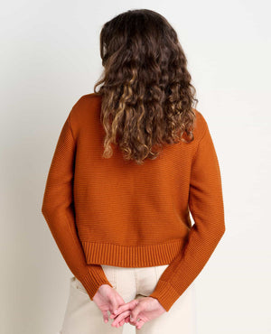 Toad & Co. - Bianca Crew Cardigan - all things being eco chilliwack canada - organic and reiterative cotton clothing