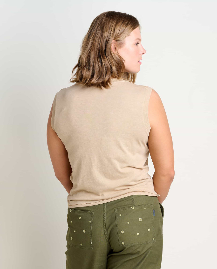 Toad & Co. - W's Boundless Jersey Tank - all things being eco chilliwack canada - chai - women's clothing and accessories store
