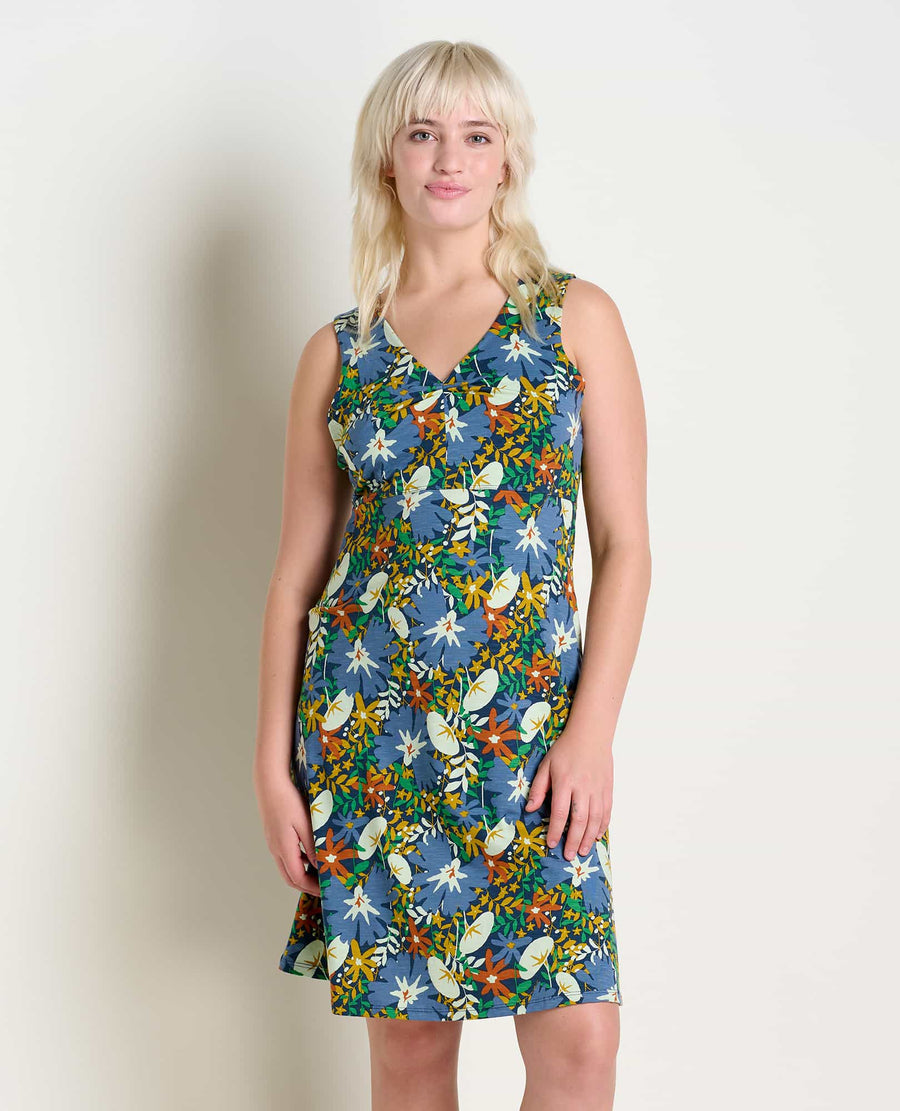 Toad & Co. - Rosemarie Sleeveless Dress - all things being eco chilliwack canada