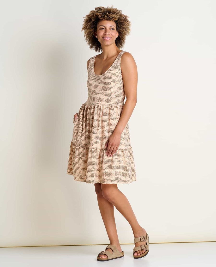 Toad & Co. - Sunkissed Sunsana Sleeveless Dress - all things being eco chilliwack canada