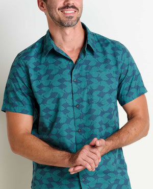Toad & Co. - Fletch SS Shirt - all things being eco chilliwack canada - men's clothing store - organic cotton fair trade fashion