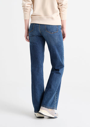 DU/ER - Midweight Performance Denim Wide Leg - all things being eco chilliwack - eco friendly women's fashion - Vancouver canada - ethical fashion