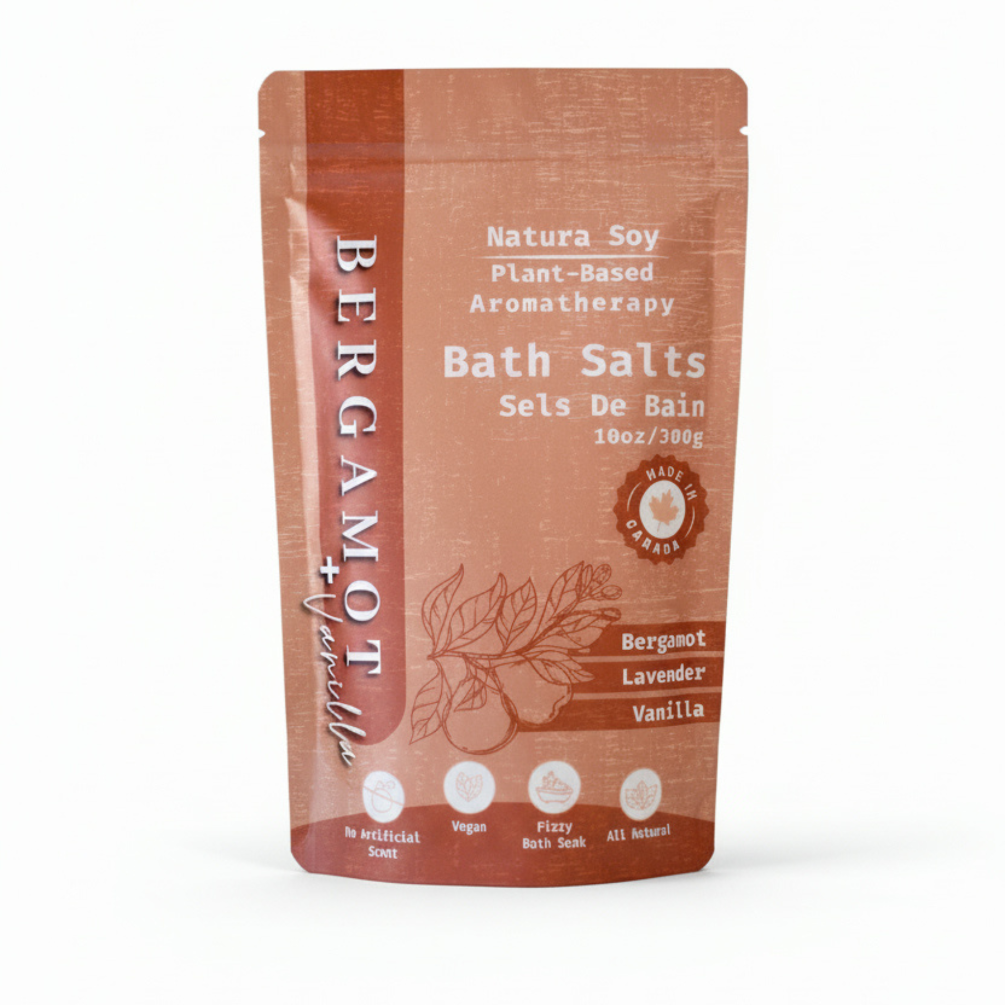 Natura Soy - Bath Soakm | Bergamot Vanilla