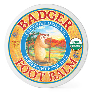 Badger - Peppermint + Tea Tree Foot Balm