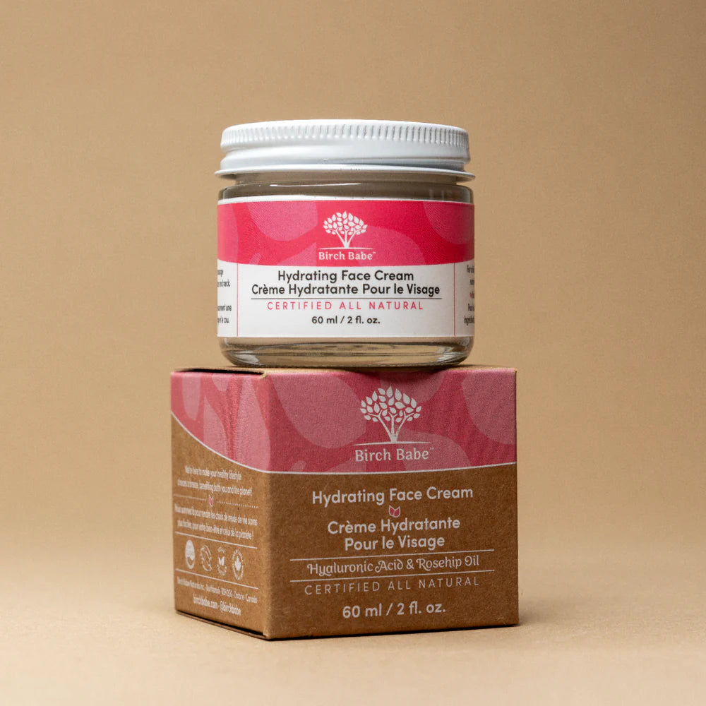 Birch Babe - Hydrating Face Cream - all things being eco chilliwack canada - organic and vegan skincare - natural  cosmetics