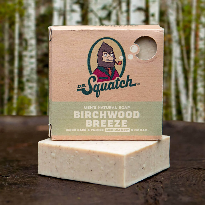 Dr. Squatch - Birchwood Breeze Bar Soap