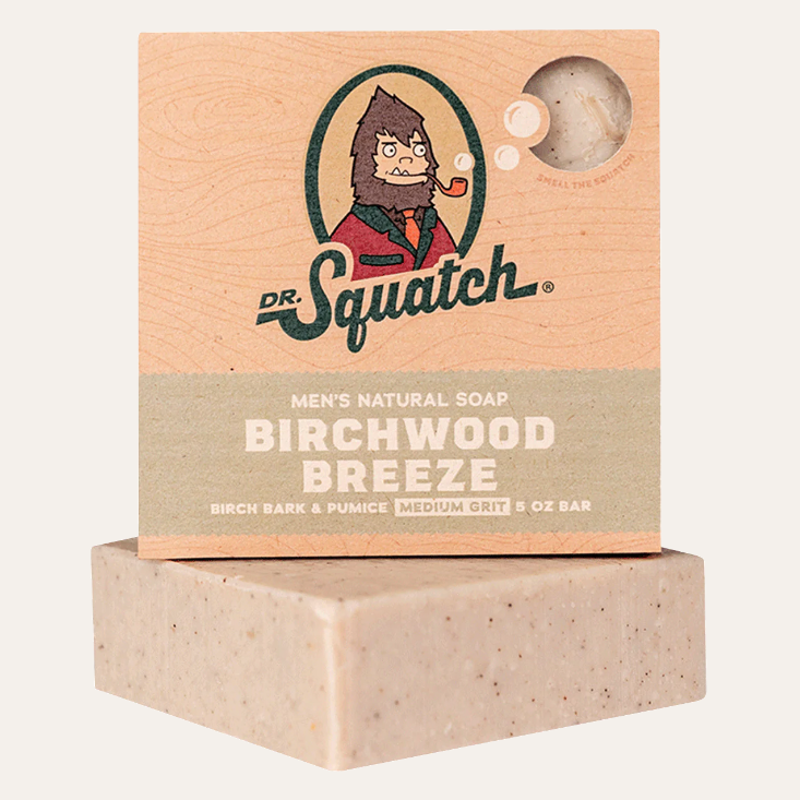 Dr. Squatch - Birchwood Breeze Bar Soap - all things being eco chilliwack