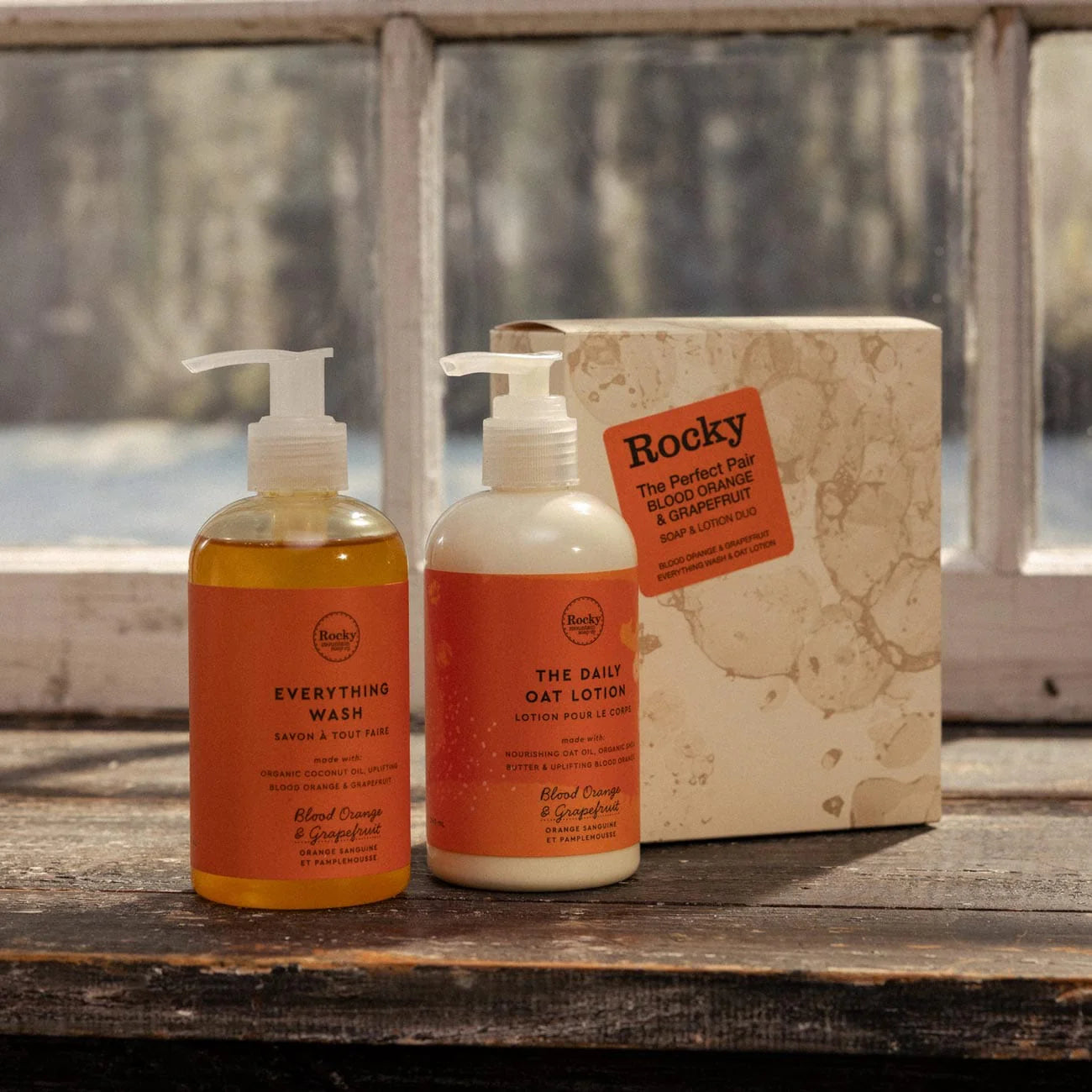 Rocky Mountain Soap Company - The Perfect Pair Blood Orange & Grapefruit Giftset