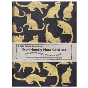 Giftsland - Eco-Friendly Fair Trade Notecard Sets - all things being eco chilliwack  - cats