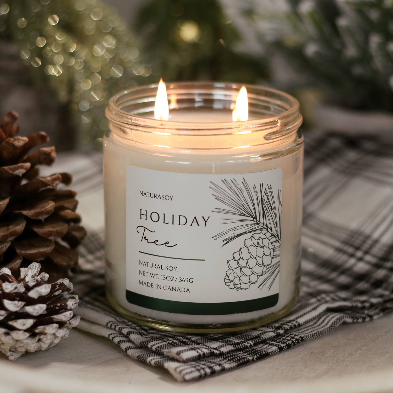 Natura Soy - Holiday Jar Soy Candles