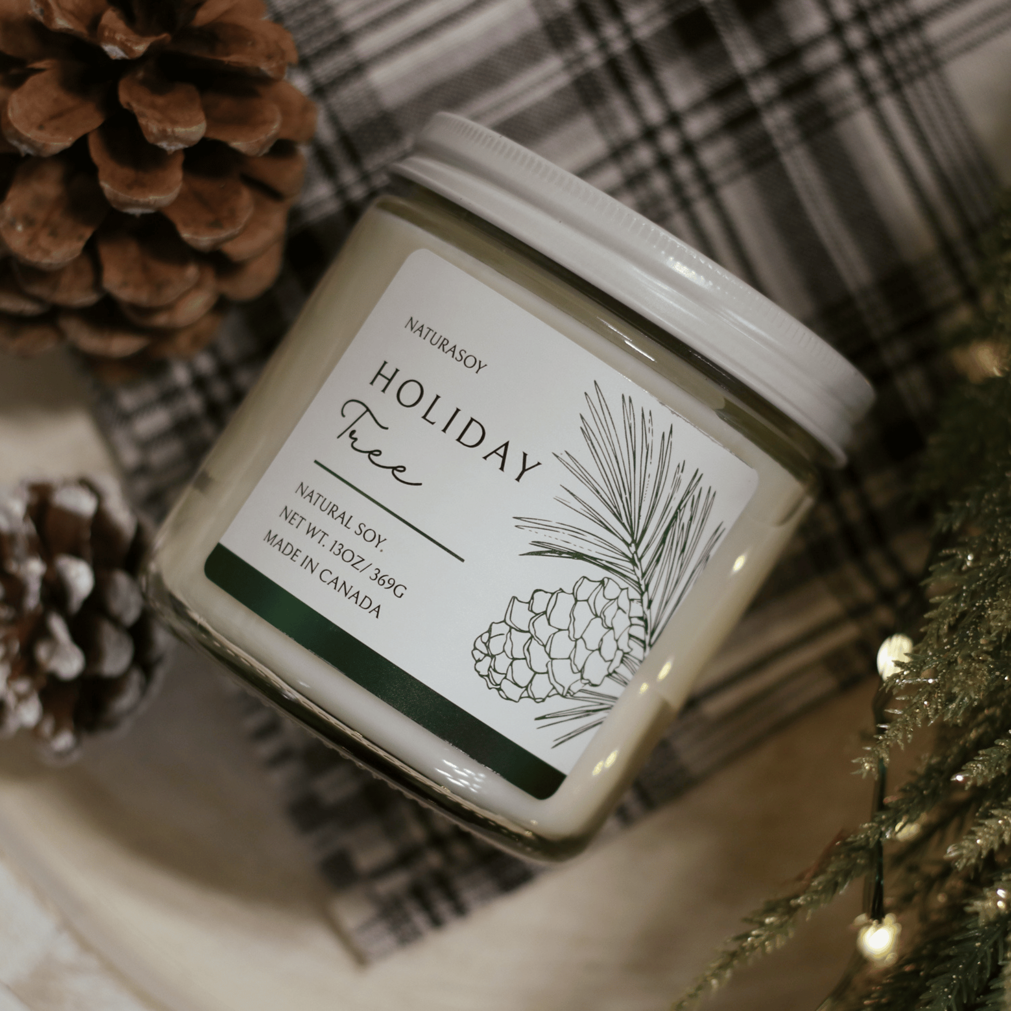 Natura Soy - Holiday Jar Soy Candles