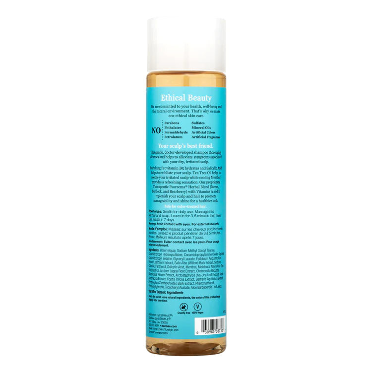 Derma-E - Scalp Relief Shampoo - all things being eco chilliwack canada - eco friendly haricare