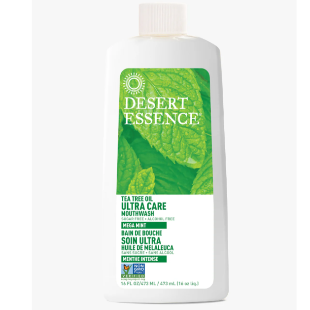 Desert Essence - Tea Tree Oil Ultra Care Mouth Wash Mega Mint