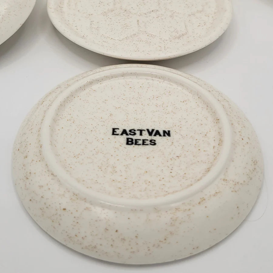 Eastvan Bees - Nordic Hygge Style Ceramic Candle Plate