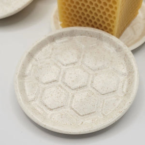 Eastvan Bees - Nordic Hygge Style Ceramic Candle Plate