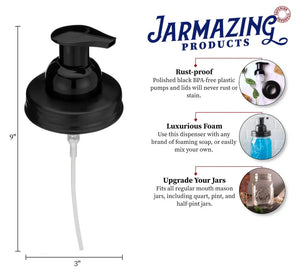 Jarmazing - Mason Jar Single Foaming Pump