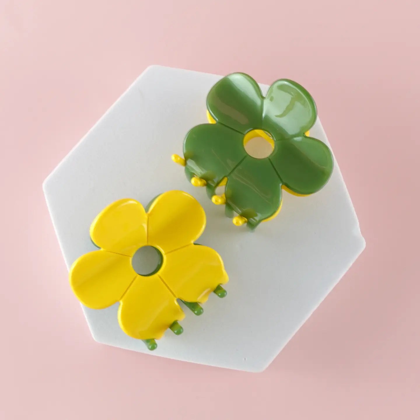 Love Attack - Hanami Cellulose Acetate Hair Claw Clips